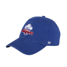 Load image into Gallery viewer, 47 Brand Texas Rangers 1972 Logo Cleanup Adjustable Hat - Royal
