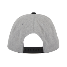 Load image into Gallery viewer, Brixton Wheeler Snapback Hat - Heather, Black
