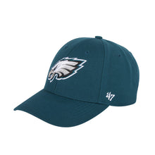 Load image into Gallery viewer, 47 Brand Philadelphia Eagles MVP Adjustable Velcro Hat - Green
