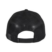 Load image into Gallery viewer, Rvca Ticket Trucker Curved Snapback Hat - Black
