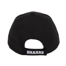 Load image into Gallery viewer, 47 Brand San Jose Sharks MVP Velcro Adjustable Hat - Black
