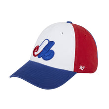 Load image into Gallery viewer, 47 Brand Montreal Expos Cleanup Adjustable Hat - Pinwheel

