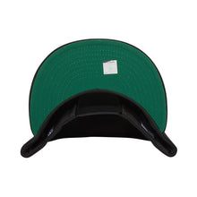 Load image into Gallery viewer, Exclusive New Era 59Fifty Los Angeles Lakers Script w/ Kelly Undervisor Hat - Black
