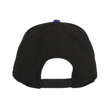 Load image into Gallery viewer, Exclusive 9Fifty Los Angeles Lakers Script Snapback Hat - 2T Black, Purple
