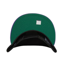 Load image into Gallery viewer, Exclusive 9Fifty Los Angeles Lakers Script Snapback Hat - 2T Black, Purple
