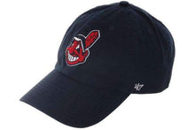 Load image into Gallery viewer, 47 Brand Cleanup Cleveland Indians Alternate 2 Adjustable Hat - Navy
